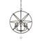 Z-Lite Tull 5 Light Chandelier, Matte Black 458-20MB - alternate 3